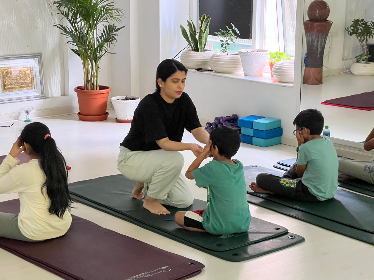 Eye Yoga class